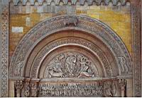 Charlieu, Abbaye, Grand portail du nartex (12eme)